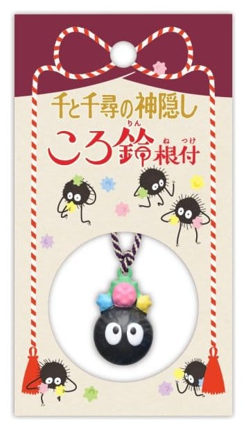 Spirited Away Netsuke Strap Soot Sprite Ring Bell [2]