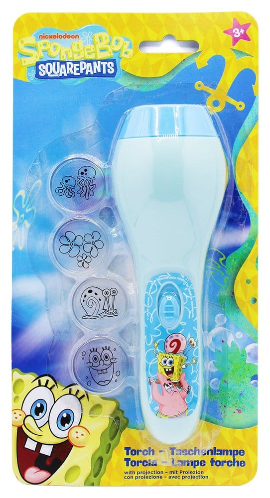 Spongebob Projection Flashlight with 4 Motifs [6]