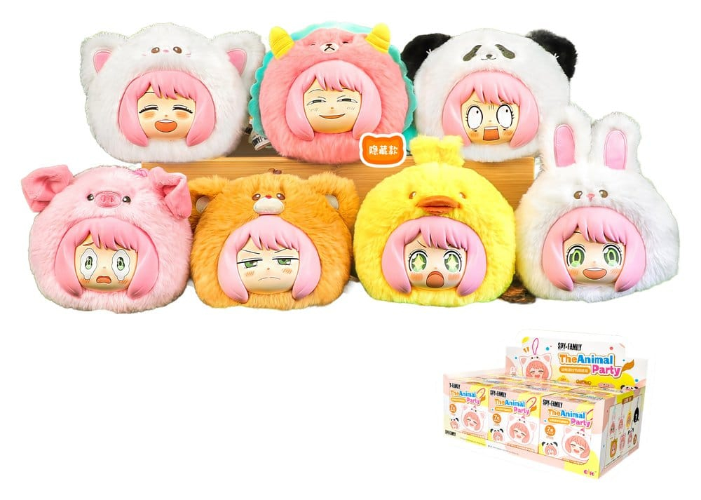 Spy x Family Vinyl Face Plush Animal Party Plush Charms Series Blind Box 14 cm Display (6) [6]