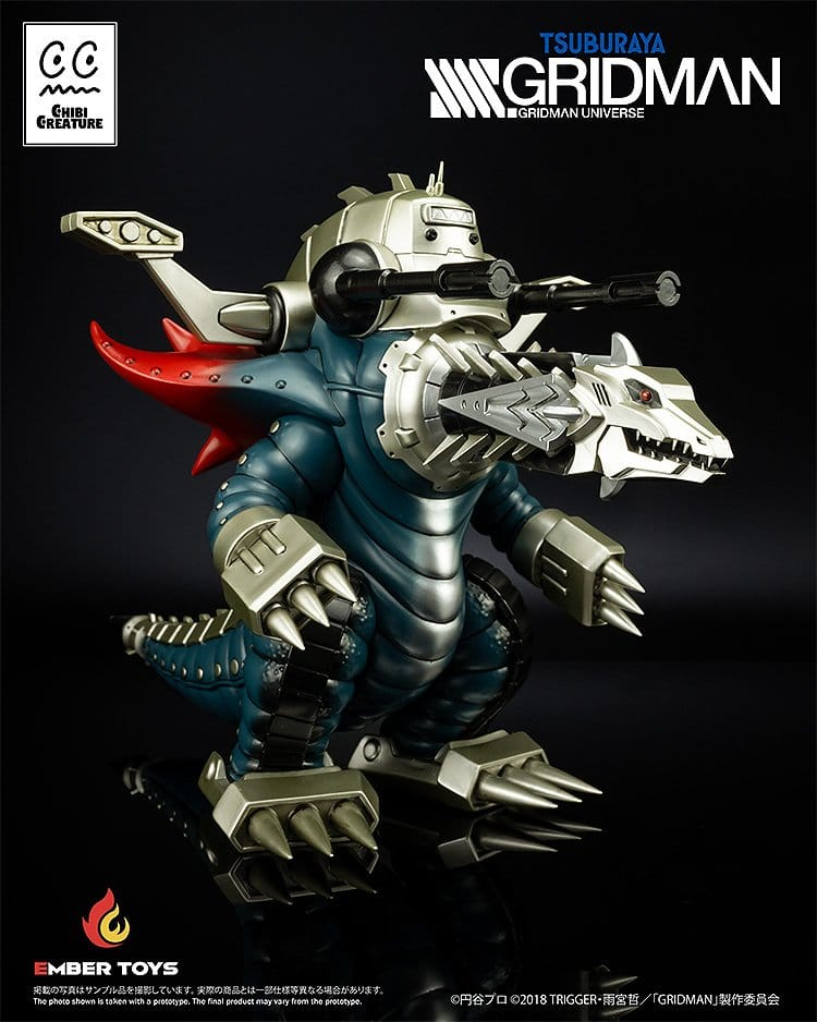 SSSS. Gridman Vinyl Figure Chibi Creature Mecha Ghoulghilas the Revenge Kaiju 14 cm [3]