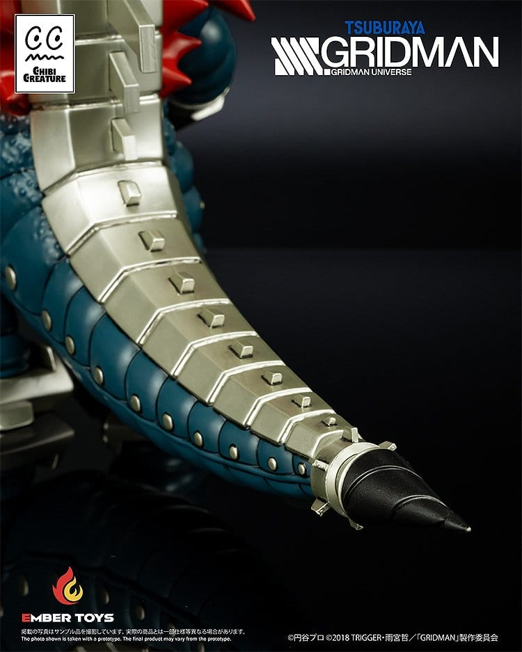 SSSS. Gridman Vinyl Figure Chibi Creature Mecha Ghoulghilas the Revenge Kaiju 14 cm [8]