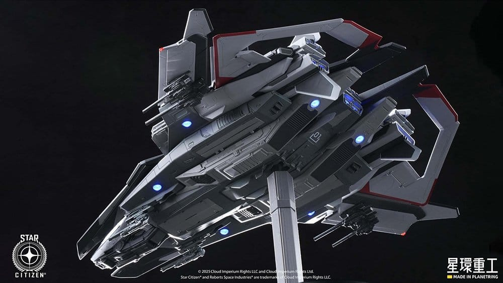 Star Citizen Pre-assembled Plastic Model Kit 1/100 Anvil F8C Lightning Pre-Assembled Finished Model Ver. 25 cm [4]