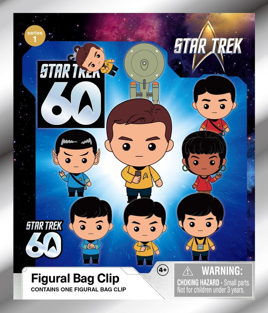 Star Trek 3D Foam Bag Clips Serie 1 Display (24) [2]