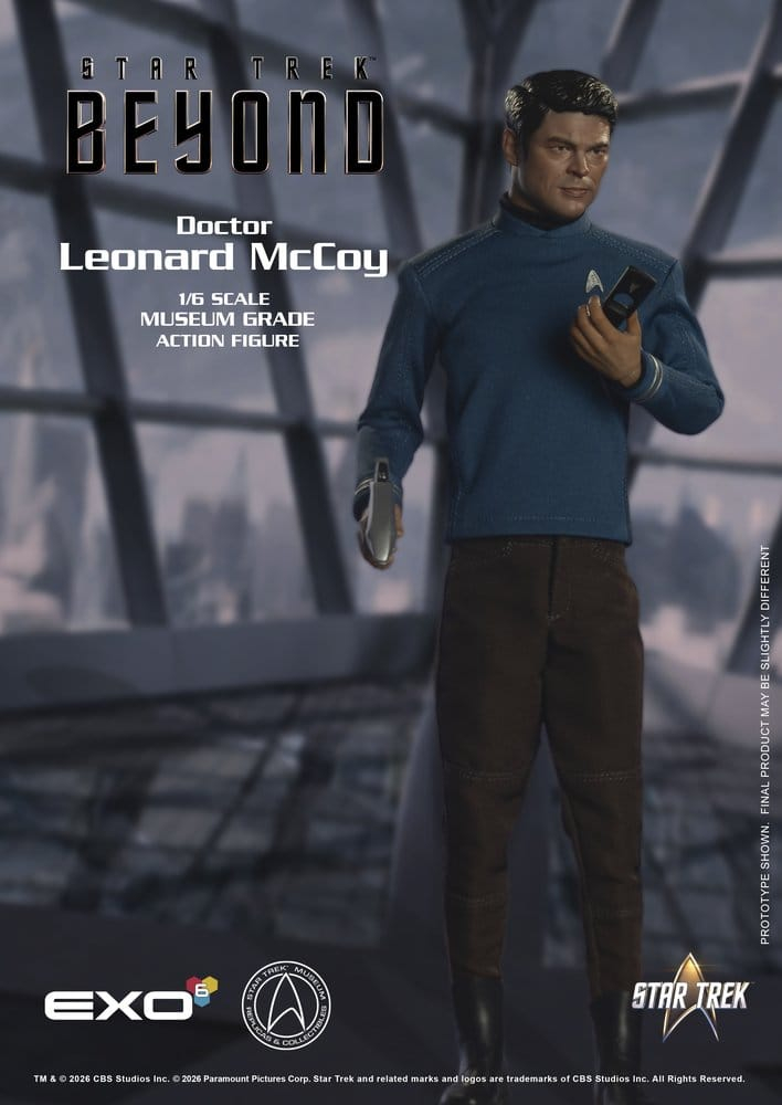 Star Trek Beyond Action Figure 1/6 Dr. 'Bones' McCoy 30 cm [6]