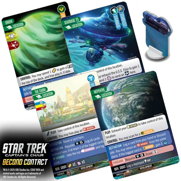 Star Trek: Captain's Chair - Second Contact - Extensie Joc de Societate [3]
