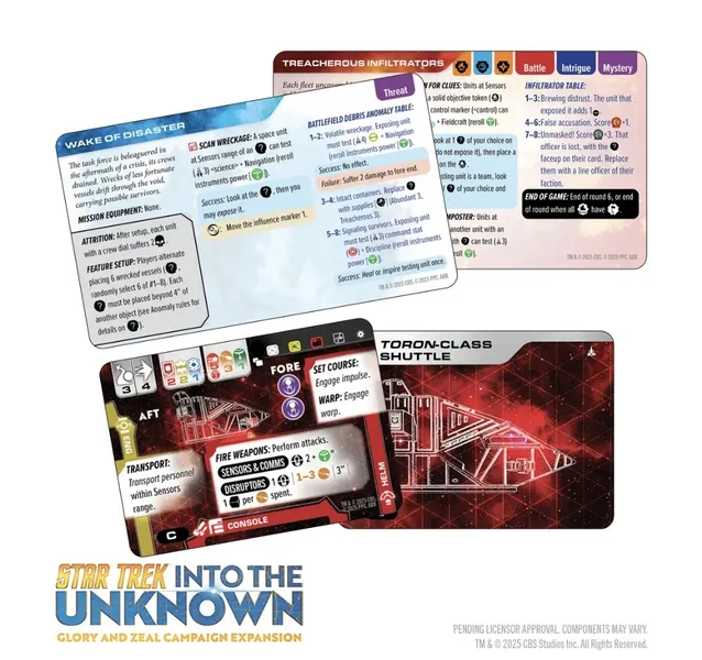 Star Trek Into the Unknown: Glory and Zeal Expansion [3]