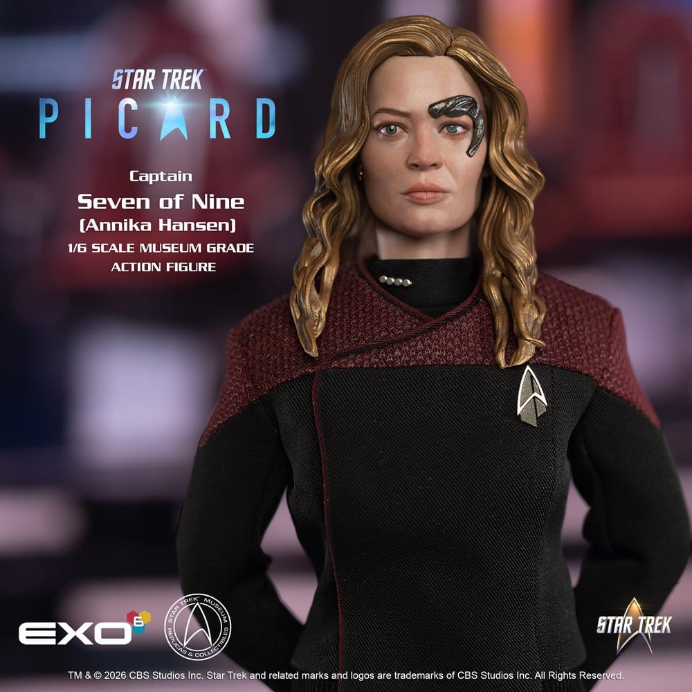 Star Trek: Picard Action Figure 1/6 Captain Seven of Nine 29 cm [10]
