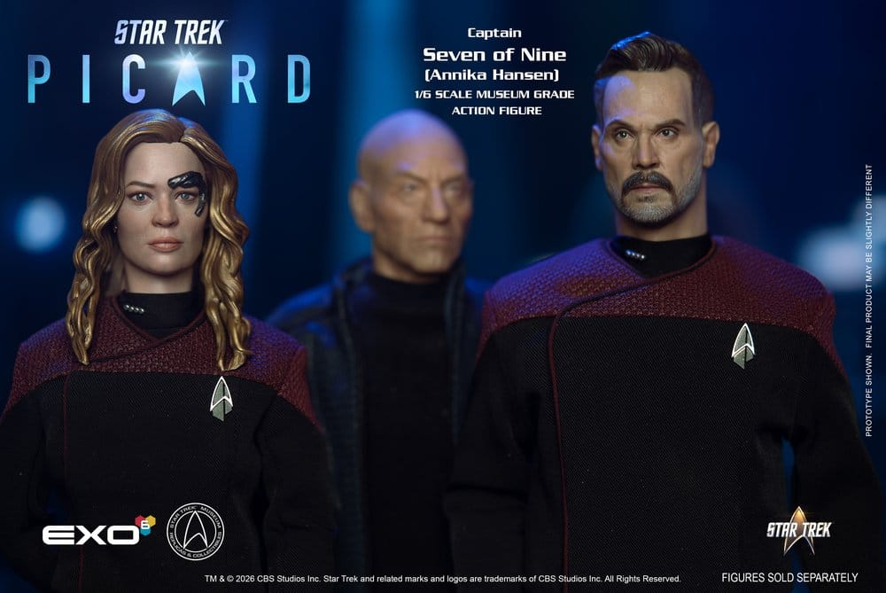 Star Trek: Picard Action Figure 1/6 Captain Seven of Nine 29 cm [9]