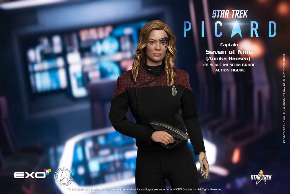 Star Trek: Picard Action Figure 1/6 Captain Seven of Nine 29 cm [6]