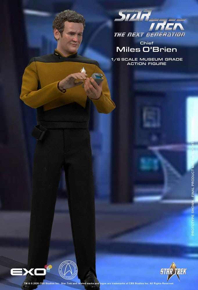 Star Trek: The Next Generation Action Figure 1/6 Chief Miles O'Brien with Transporter Console 30 cm [11]