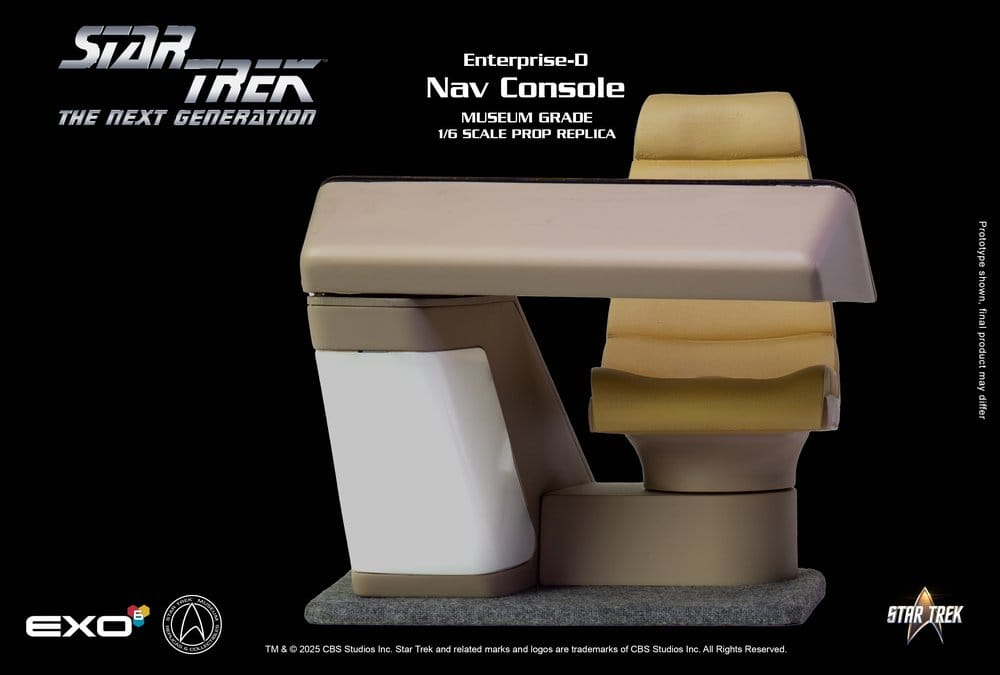 Star Trek: The Next Generation Replica 1/6 Enterprise-D Bridge CONN Console [4]