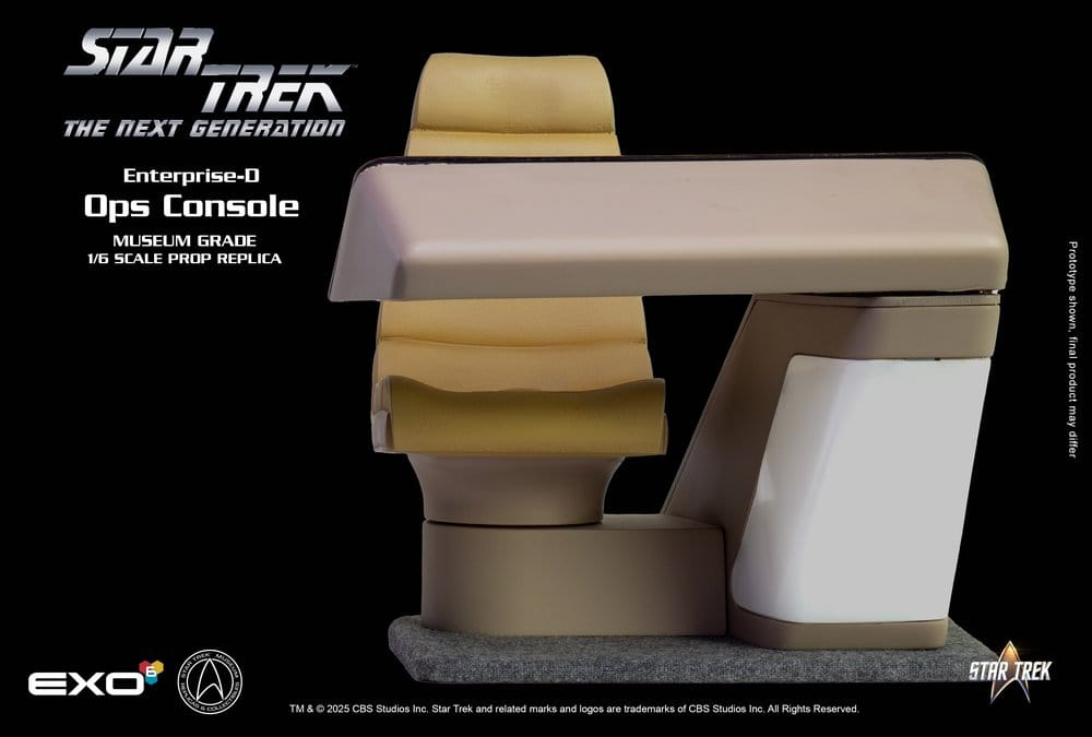 Star Trek: The Next Generation Replica 1/6 Enterprise-D Bridge OPS Console [2]