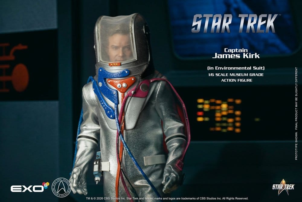 Star Trek: The Original Series Action Figure 1/6 Captain James T. Kirk (in Environmental Suit) 29 cm [7]