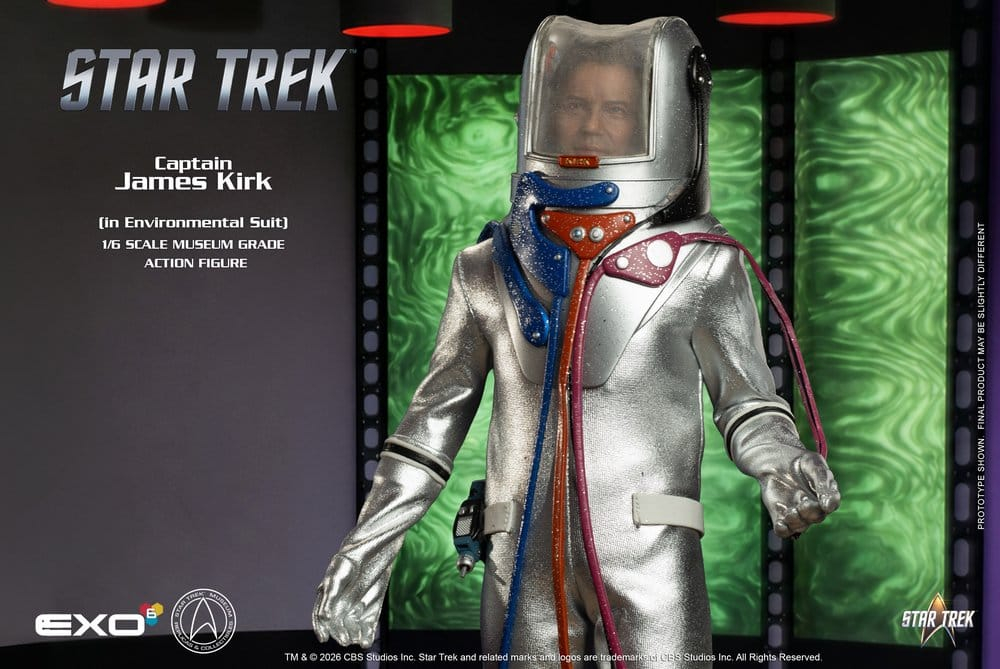 Star Trek: The Original Series Action Figure 1/6 Captain James T. Kirk (in Environmental Suit) 29 cm [8]