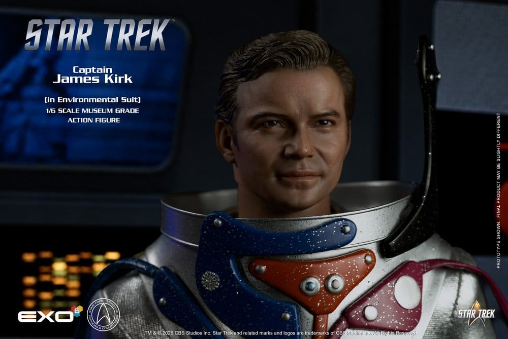 Star Trek: The Original Series Action Figure 1/6 Captain James T. Kirk (in Environmental Suit) 29 cm [2]