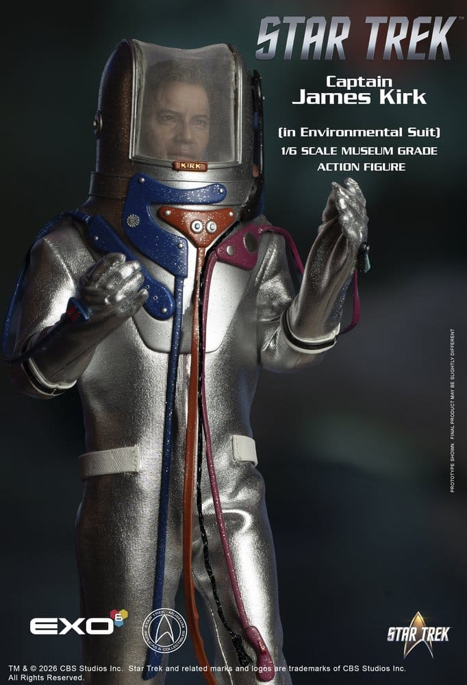 Star Trek: The Original Series Action Figure 1/6 Captain James T. Kirk (in Environmental Suit) 29 cm [6]