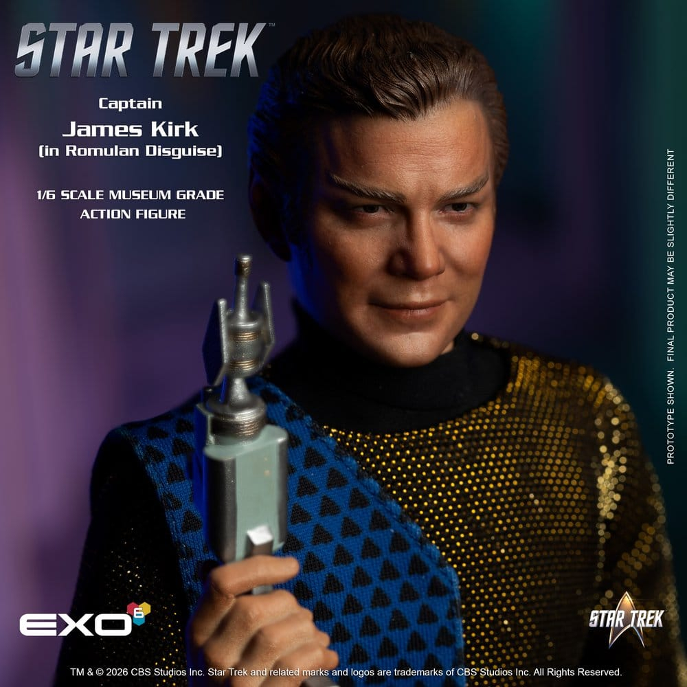 Star Trek: The Original Series Action Figure 1/6 Captain James T. Kirk (Romulan Disguise) 29 cm [8]