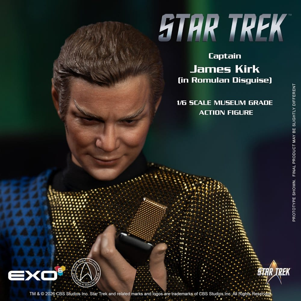 Star Trek: The Original Series Action Figure 1/6 Captain James T. Kirk (Romulan Disguise) 29 cm [2]
