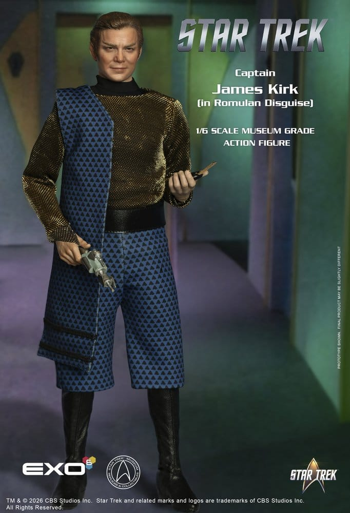 Star Trek: The Original Series Action Figure 1/6 Captain James T. Kirk (Romulan Disguise) 29 cm [7]