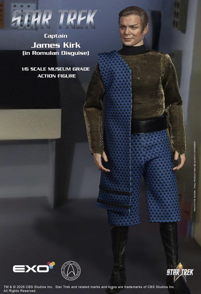 Star Trek: The Original Series Action Figure 1/6 Captain James T. Kirk (Romulan Disguise) 29 cm [5]