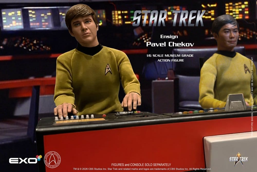 Star Trek: The Original Series Action Figure 1/6 Ensign Pavel Chekov 30 cm [19]