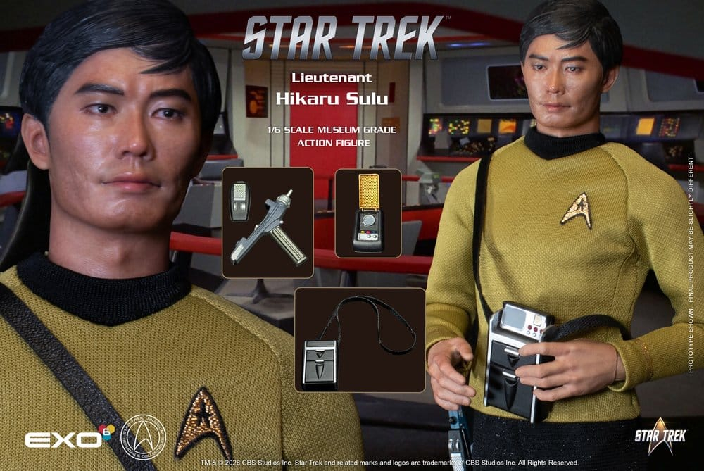 Star Trek: The Original Series Action Figure 1/6 Lt. Sulu 30 cm [13]