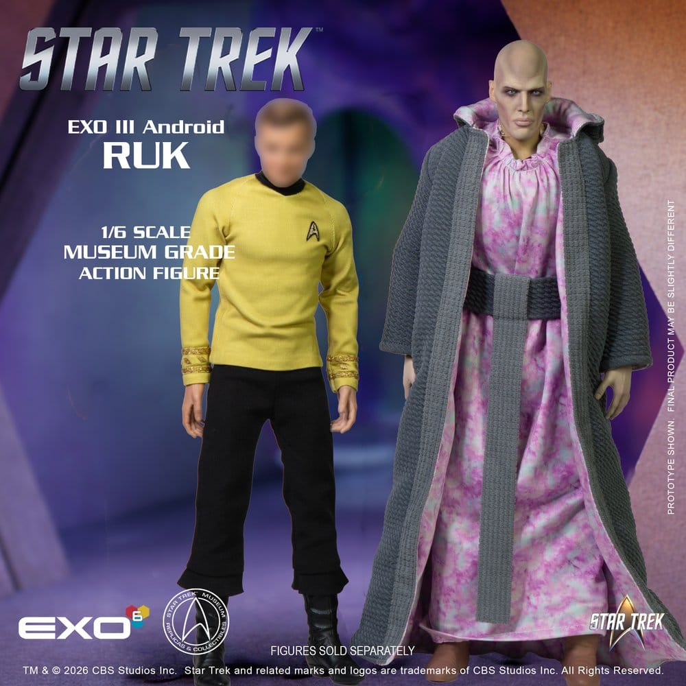 Star Trek: The Original Series Action Figure 1/6 Ruk EXO III Android 33 cm [12]