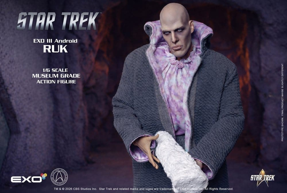 Star Trek: The Original Series Action Figure 1/6 Ruk EXO III Android 33 cm [4]