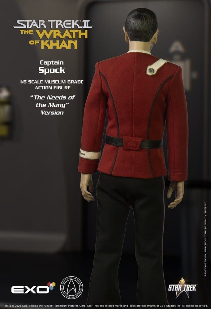 Star Trek: The Wrath of Khan Action Figure 1/6 Captain Spock Needs of the Many Version 30 cm [9]