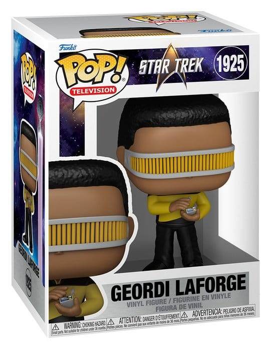 Star Trek TNG POP! Television Vinyl Figure Geordi La Forge 9 cm [2]