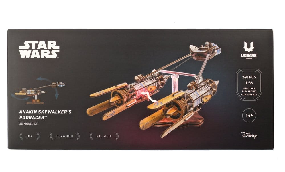 Star Wars 3D Wooden Puzzle Anakin Skywalker's Podracer [23]