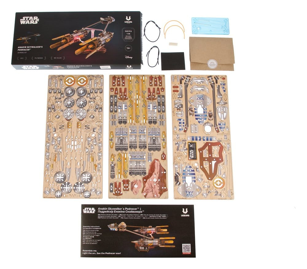 Star Wars 3D Wooden Puzzle Anakin Skywalker's Podracer [25]