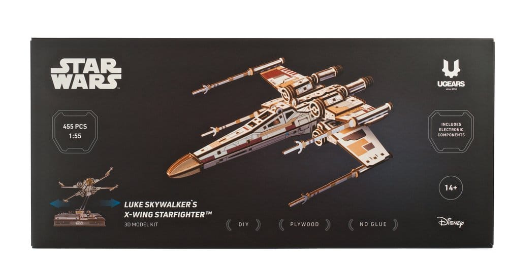 Star Wars 3D Wooden Puzzle Luke Skywalker's X-Wing Starfighter [23]