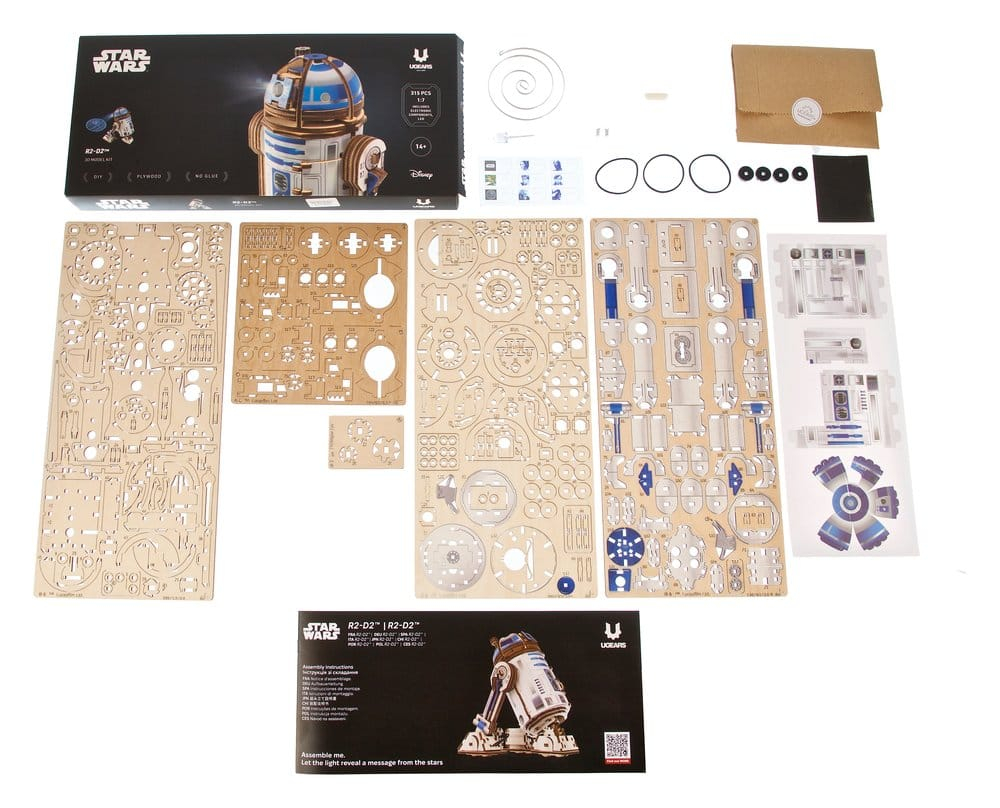 Star Wars 3D Wooden Puzzle R2-D2 [25]