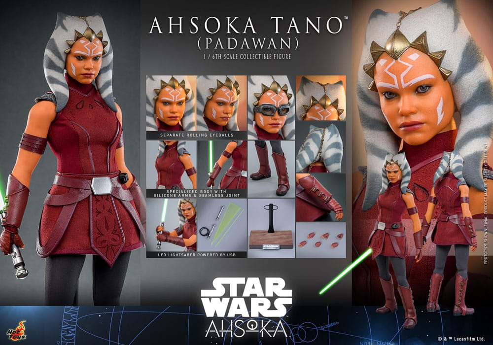 Star Wars: Ahsoka Action Figure 1/6 Ahsoka Tano (Padawan) 27 cm [23]