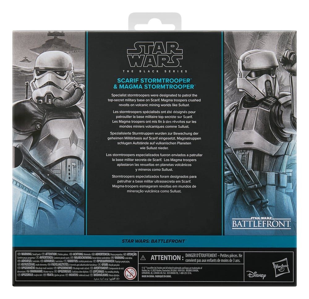 Star Wars: Battlefront Black Series Action Figure 2-Pack Scarif Stormtrooper & Magma Stormtrooper 15 cm [2]