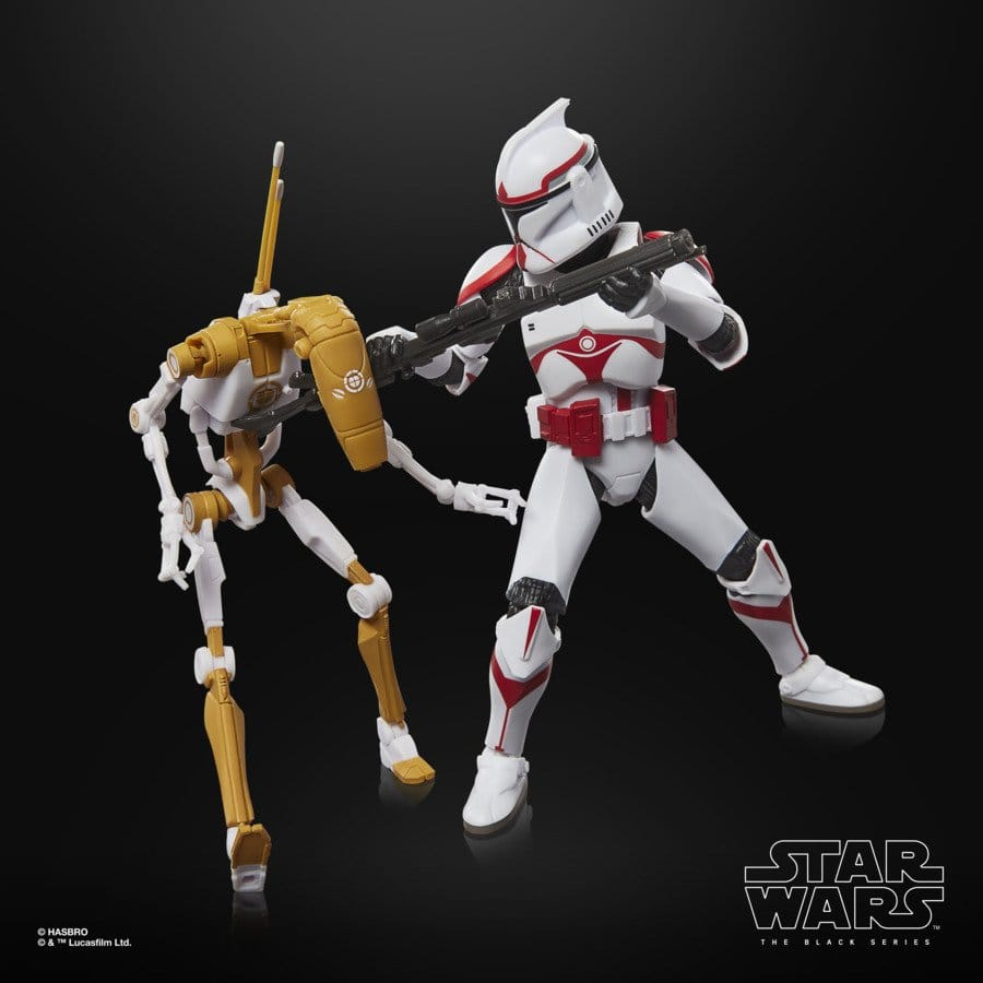 Star Wars: Battlefront II Black Series Action Figure 2-Pack Phase I Assault Trooper & Battle Droid Officer 15 cm [11]