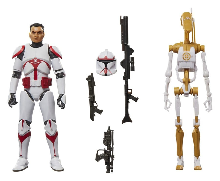 Star Wars: Battlefront II Black Series Action Figure 2-Pack Phase I Assault Trooper & Battle Droid Officer 15 cm [14]