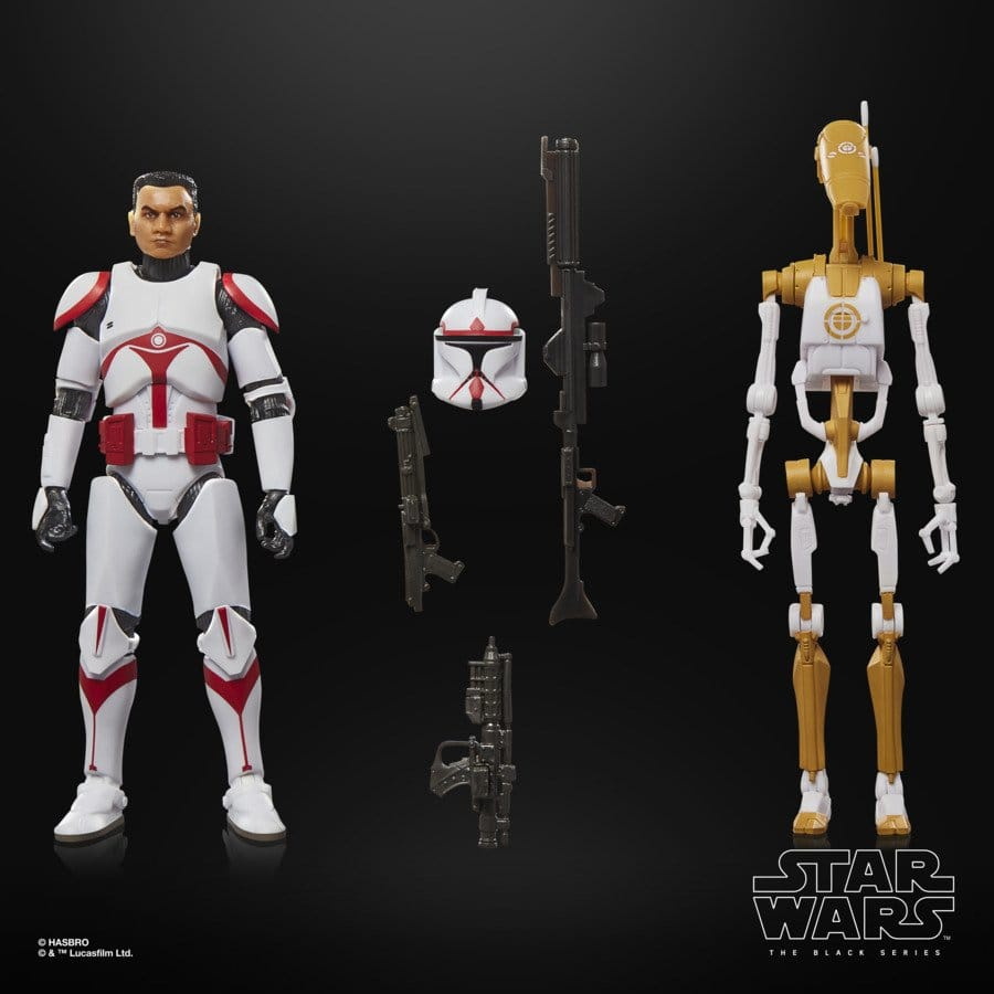Star Wars: Battlefront II Black Series Action Figure 2-Pack Phase I Assault Trooper & Battle Droid Officer 15 cm [13]