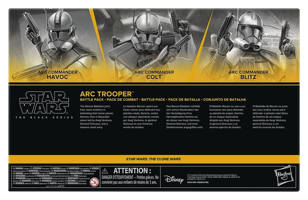 Star Wars Black Series ARC Troopers Havoc Colt & Blitz 3-Pack 15 cm [3]
