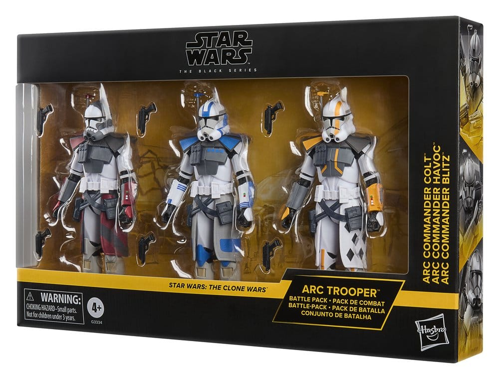 Star Wars Black Series ARC Troopers Havoc Colt & Blitz 3-Pack 15 cm [4]