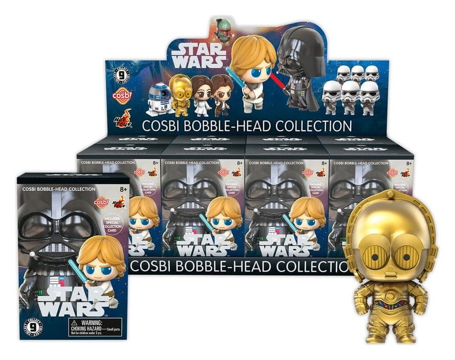 Star Wars Cosbi Mini Figures Series 2 Blind Box Display (8) [9]