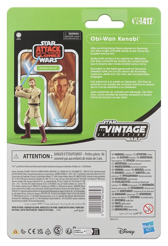 Star Wars Episode II Vintage Collection Action Figure Obi-Wan Kenobi 10 cm [4]