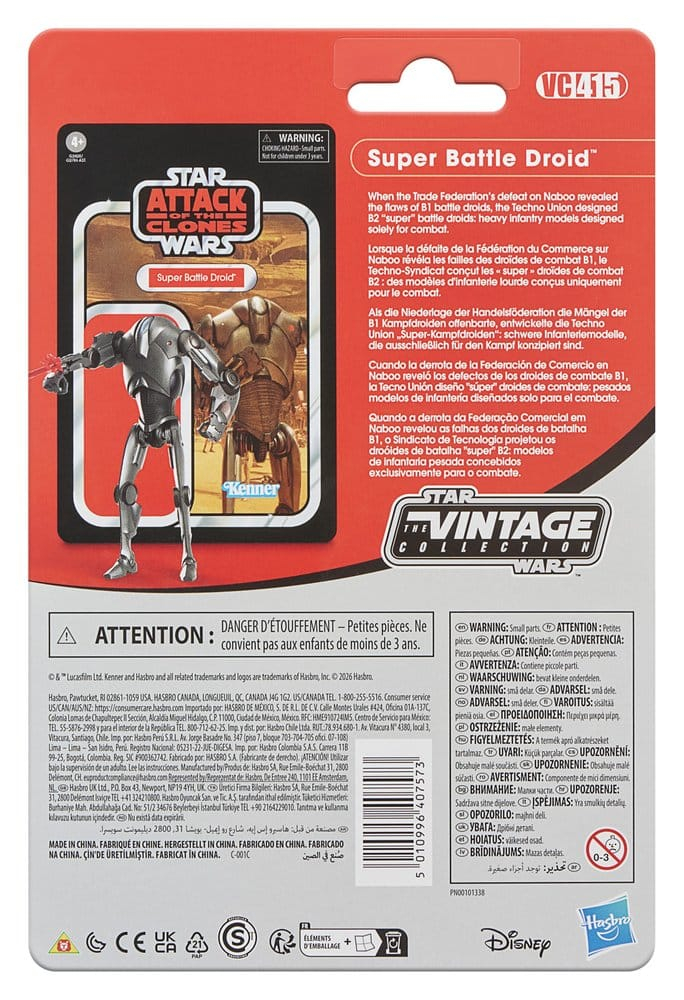 Star Wars Episode II Vintage Collection Action Figure Super Battle Droid 10 cm [3]