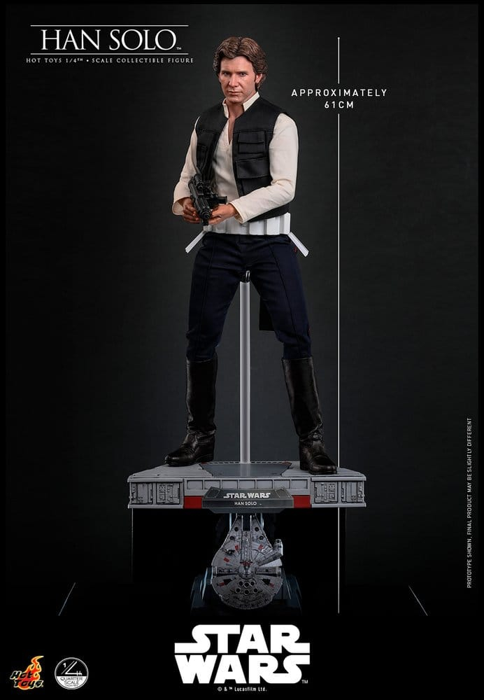 Star Wars Episode IV Action Figure 1/4 Han Solo 46 cm [19]