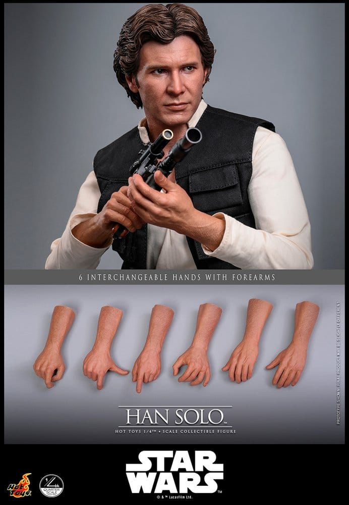 Star Wars Episode IV Action Figure 1/4 Han Solo 46 cm [20]