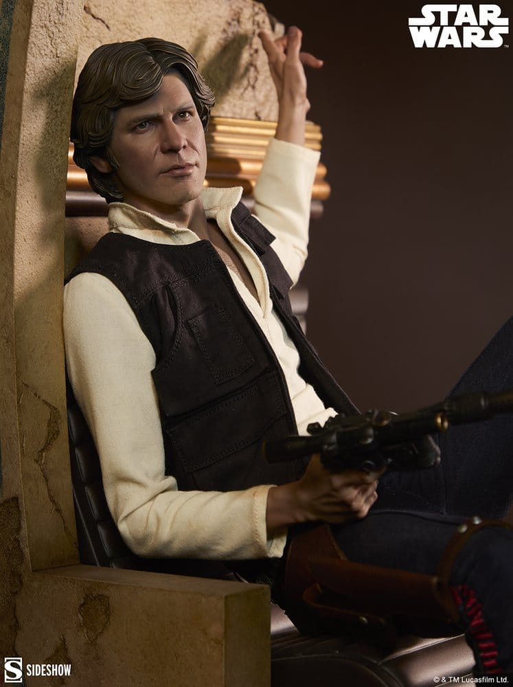 Star Wars Episode IV Mixed Media Premium Format Figure Han Solo: Sorry About the Mess 32 cm [5]