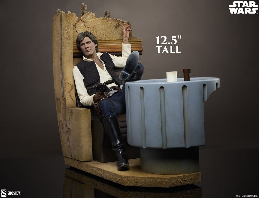 Star Wars Episode IV Mixed Media Premium Format Figure Han Solo: Sorry About the Mess 32 cm [9]