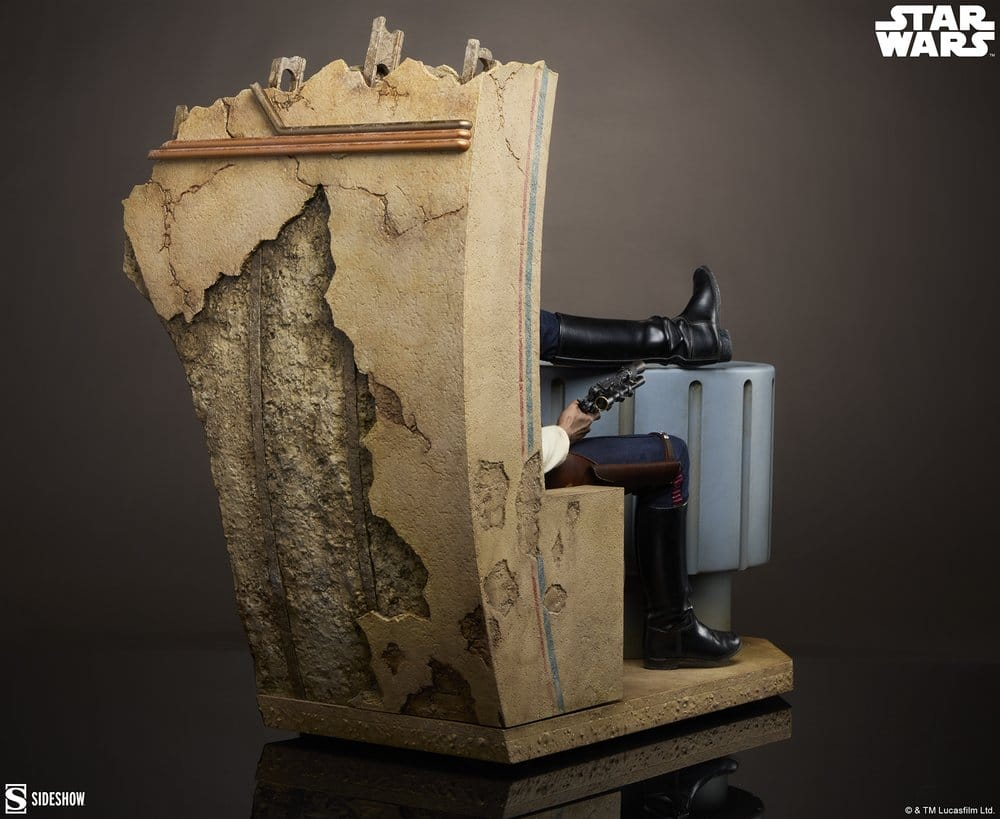 Star Wars Episode IV Mixed Media Premium Format Figure Han Solo: Sorry About the Mess 32 cm [11]