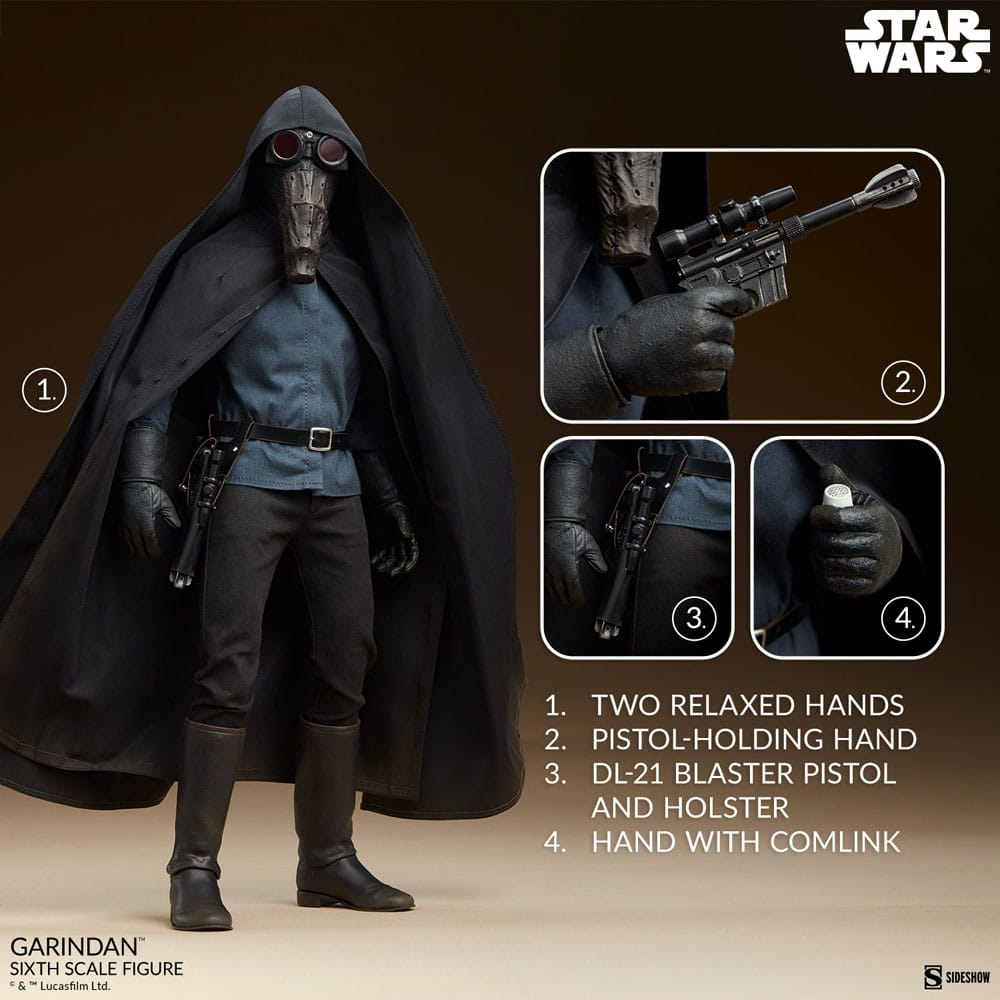 Star Wars Episode IV Scum & Villainy Action Figure 1/6 Garindan 30 cm [5]